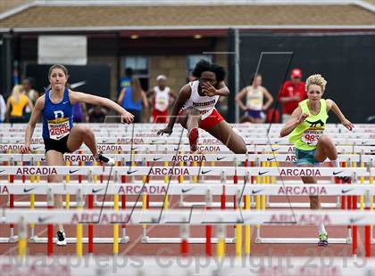 Thumbnail 2 in Arcadia Invitational (100 M Hurdles) photogallery.