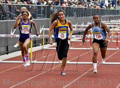 Thumbnail 1 in Arcadia Invitational (100 M Hurdles) photogallery.