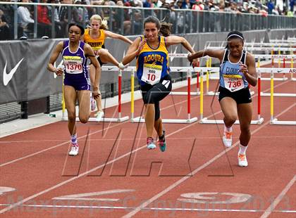 Thumbnail 3 in Arcadia Invitational (100 M Hurdles) photogallery.