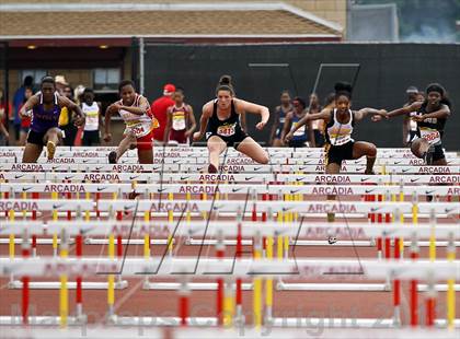 Thumbnail 1 in Arcadia Invitational (100 M Hurdles) photogallery.