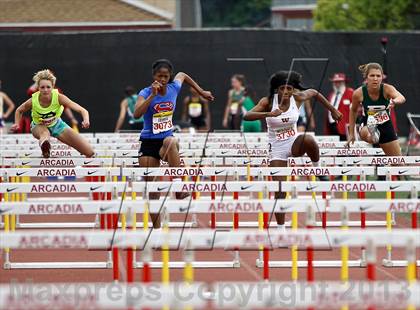 Thumbnail 3 in Arcadia Invitational (100 M Hurdles) photogallery.