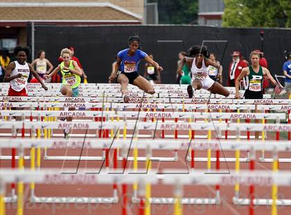 Thumbnail 1 in Arcadia Invitational (100 M Hurdles) photogallery.