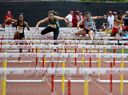 Thumbnail 2 in Arcadia Invitational (100 M Hurdles) photogallery.