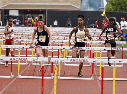 Thumbnail 1 in Arcadia Invitational (100 M Hurdles) photogallery.