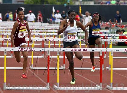 Thumbnail 1 in Arcadia Invitational (100 M Hurdles) photogallery.