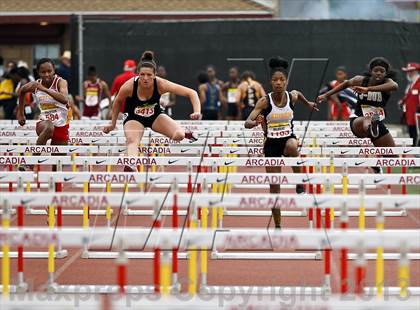 Thumbnail 2 in Arcadia Invitational (100 M Hurdles) photogallery.