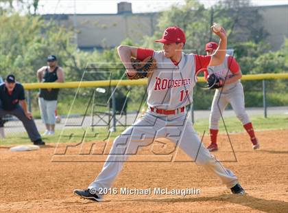 Thumbnail 1 in Roosevelt vs Scholars Academy (PSAL Class A 1st Round) photogallery.