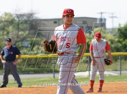 Thumbnail 1 in Roosevelt vs Scholars Academy (PSAL Class A 1st Round) photogallery.