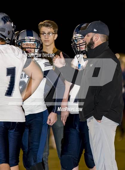 Thumbnail 3 in Notre Dame Catholic vs Weatherford Christian (TAPPS 6-man Quarterfinal Playoff)  photogallery.