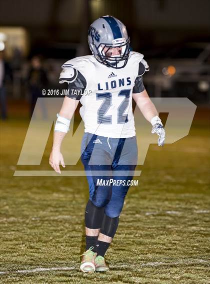 Thumbnail 3 in Notre Dame Catholic vs Weatherford Christian (TAPPS 6-man Quarterfinal Playoff)  photogallery.