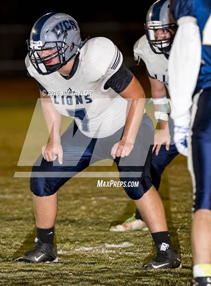 Thumbnail 3 in Notre Dame Catholic vs Weatherford Christian (TAPPS 6-man Quarterfinal Playoff)  photogallery.