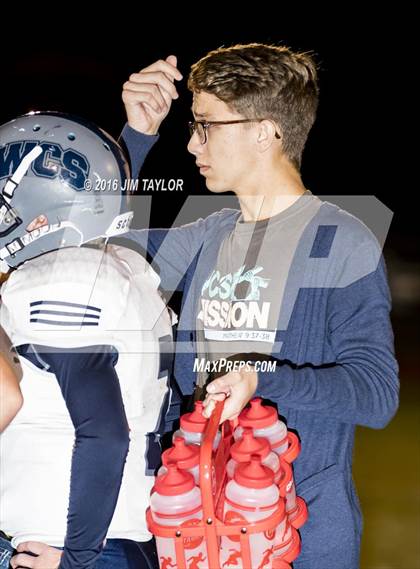 Thumbnail 2 in Notre Dame Catholic vs Weatherford Christian (TAPPS 6-man Quarterfinal Playoff)  photogallery.