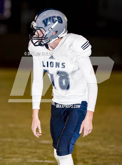 Thumbnail 2 in Notre Dame Catholic vs Weatherford Christian (TAPPS 6-man Quarterfinal Playoff)  photogallery.
