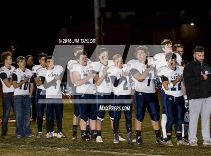 Thumbnail 3 in Notre Dame Catholic vs Weatherford Christian (TAPPS 6-man Quarterfinal Playoff)  photogallery.