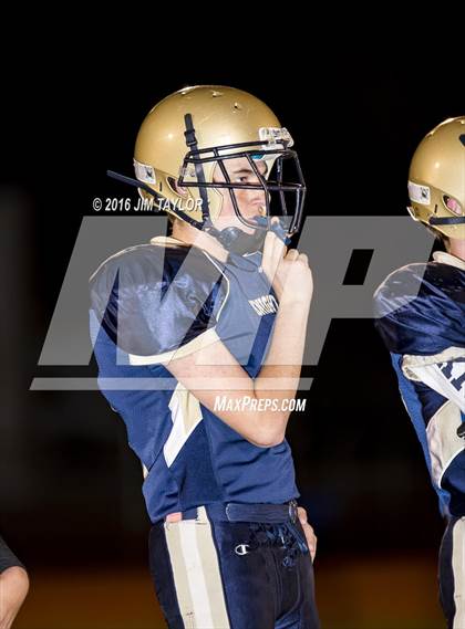 Thumbnail 2 in Notre Dame Catholic vs Weatherford Christian (TAPPS 6-man Quarterfinal Playoff)  photogallery.