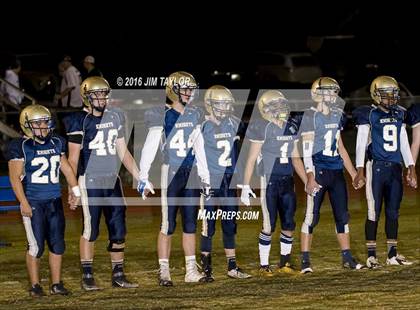 Thumbnail 1 in Notre Dame Catholic vs Weatherford Christian (TAPPS 6-man Quarterfinal Playoff)  photogallery.