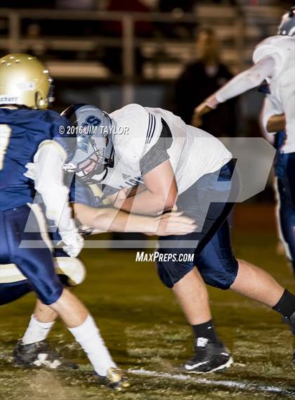 Thumbnail 2 in Notre Dame Catholic vs Weatherford Christian (TAPPS 6-man Quarterfinal Playoff)  photogallery.
