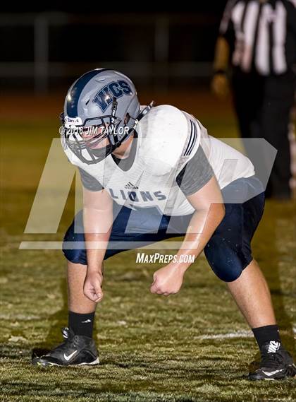 Thumbnail 2 in Notre Dame Catholic vs Weatherford Christian (TAPPS 6-man Quarterfinal Playoff)  photogallery.