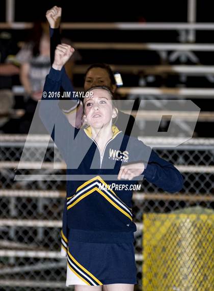 Thumbnail 2 in Notre Dame Catholic vs Weatherford Christian (TAPPS 6-man Quarterfinal Playoff)  photogallery.