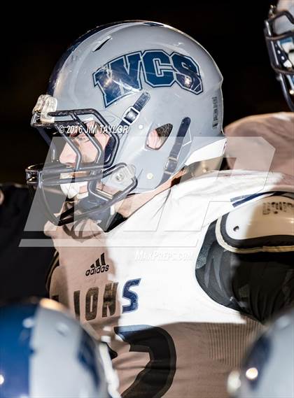 Thumbnail 2 in Notre Dame Catholic vs Weatherford Christian (TAPPS 6-man Quarterfinal Playoff)  photogallery.