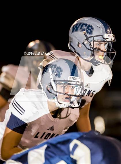 Thumbnail 2 in Notre Dame Catholic vs Weatherford Christian (TAPPS 6-man Quarterfinal Playoff)  photogallery.