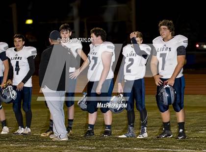 Thumbnail 3 in Notre Dame Catholic vs Weatherford Christian (TAPPS 6-man Quarterfinal Playoff)  photogallery.