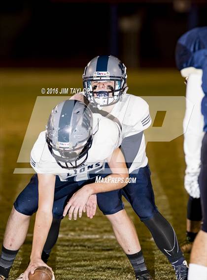 Thumbnail 2 in Notre Dame Catholic vs Weatherford Christian (TAPPS 6-man Quarterfinal Playoff)  photogallery.