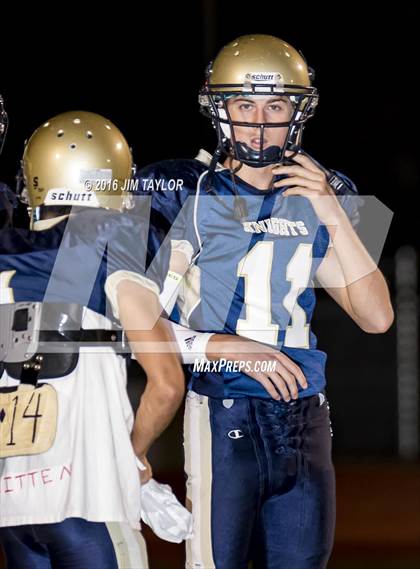 Thumbnail 2 in Notre Dame Catholic vs Weatherford Christian (TAPPS 6-man Quarterfinal Playoff)  photogallery.