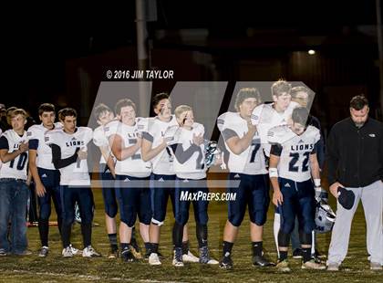 Thumbnail 2 in Notre Dame Catholic vs Weatherford Christian (TAPPS 6-man Quarterfinal Playoff)  photogallery.