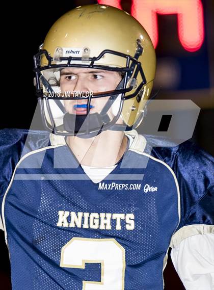Thumbnail 3 in Notre Dame Catholic vs Weatherford Christian (TAPPS 6-man Quarterfinal Playoff)  photogallery.