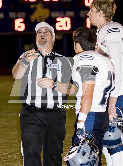 Thumbnail 3 in Notre Dame Catholic vs Weatherford Christian (TAPPS 6-man Quarterfinal Playoff)  photogallery.