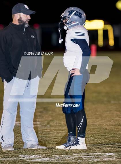 Thumbnail 2 in Notre Dame Catholic vs Weatherford Christian (TAPPS 6-man Quarterfinal Playoff)  photogallery.