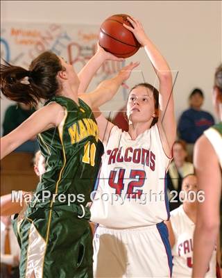 Thumbnail 3 in Mariposa @ Christian Brothers (Section Playoffs) photogallery.