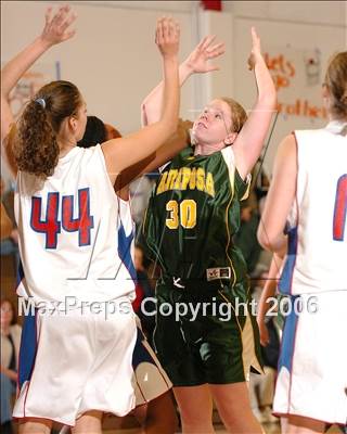 Thumbnail 1 in Mariposa @ Christian Brothers (Section Playoffs) photogallery.