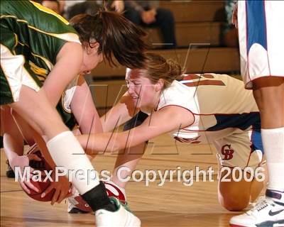 Thumbnail 3 in Mariposa @ Christian Brothers (Section Playoffs) photogallery.
