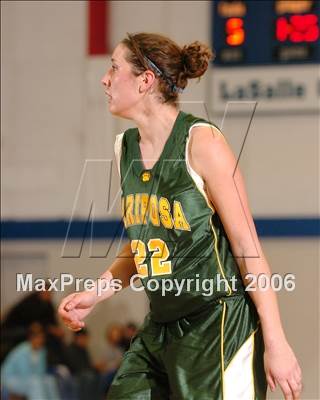 Thumbnail 1 in Mariposa @ Christian Brothers (Section Playoffs) photogallery.