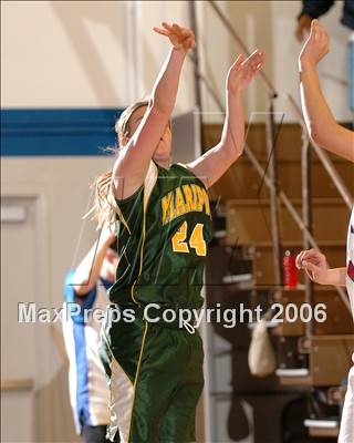 Thumbnail 3 in Mariposa @ Christian Brothers (Section Playoffs) photogallery.