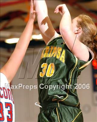 Thumbnail 1 in Mariposa @ Christian Brothers (Section Playoffs) photogallery.