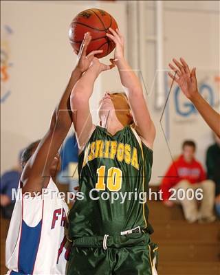 Thumbnail 2 in Mariposa @ Christian Brothers (Section Playoffs) photogallery.