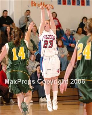 Thumbnail 3 in Mariposa @ Christian Brothers (Section Playoffs) photogallery.