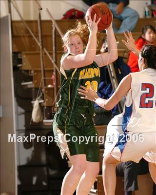 Thumbnail 1 in Mariposa @ Christian Brothers (Section Playoffs) photogallery.