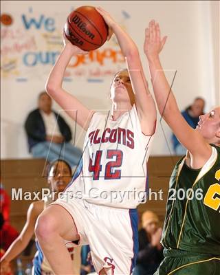 Thumbnail 2 in Mariposa @ Christian Brothers (Section Playoffs) photogallery.