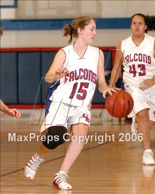 Thumbnail 1 in Mariposa @ Christian Brothers (Section Playoffs) photogallery.