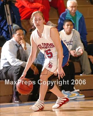 Thumbnail 1 in Mariposa @ Christian Brothers (Section Playoffs) photogallery.