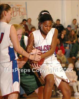 Thumbnail 3 in Mariposa @ Christian Brothers (Section Playoffs) photogallery.