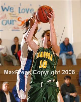 Thumbnail 2 in Mariposa @ Christian Brothers (Section Playoffs) photogallery.