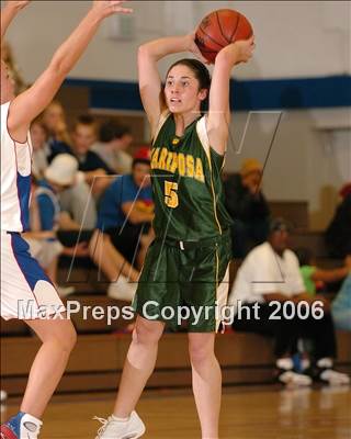 Thumbnail 2 in Mariposa @ Christian Brothers (Section Playoffs) photogallery.