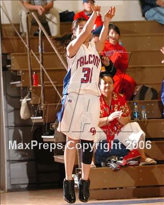 Thumbnail 1 in Mariposa @ Christian Brothers (Section Playoffs) photogallery.