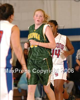 Thumbnail 2 in Mariposa @ Christian Brothers (Section Playoffs) photogallery.