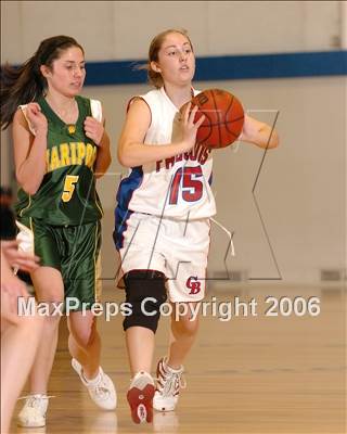 Thumbnail 2 in Mariposa @ Christian Brothers (Section Playoffs) photogallery.